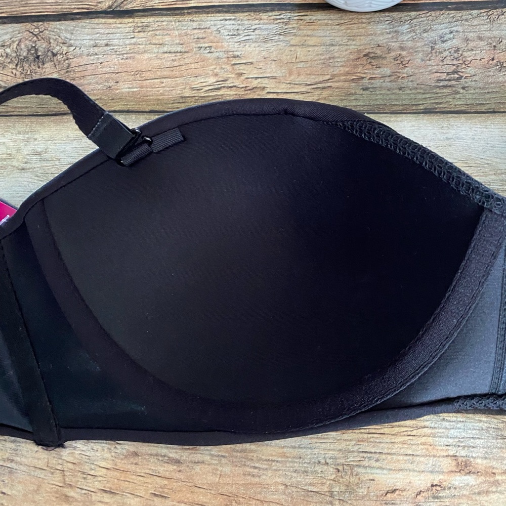 Maidenform Self Expression Black Strapless Bra 34B - Picture 6 of 8